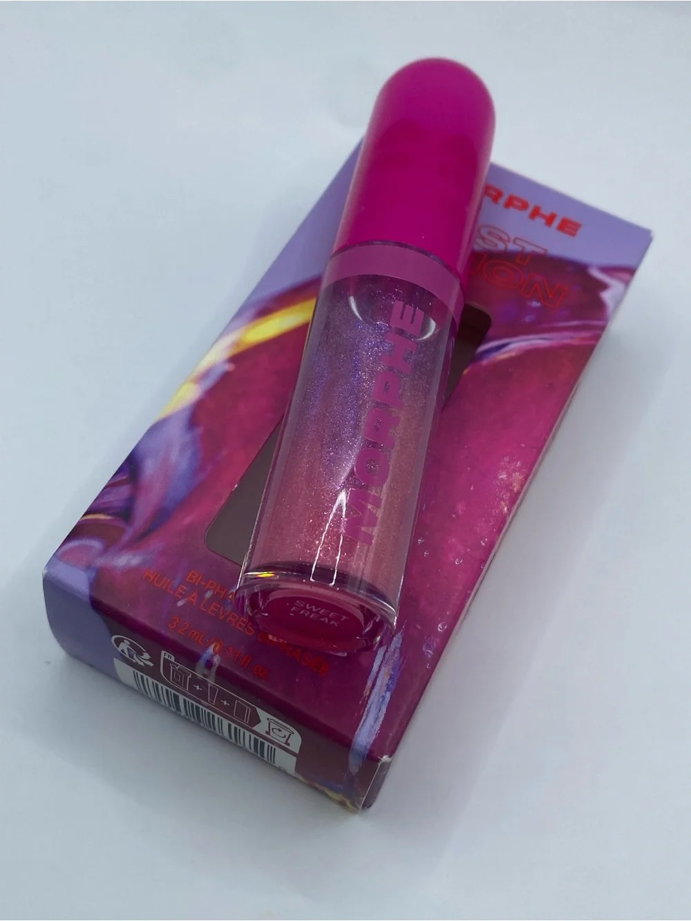 Morphe Lust Potion Bi Phase Lip Oil Gloss Sweet‎ Freak 3.2mL / 0.11 fl oz NIB